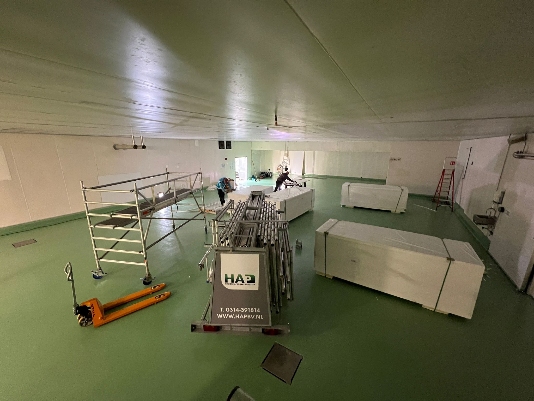 HACCP voorzetwanden